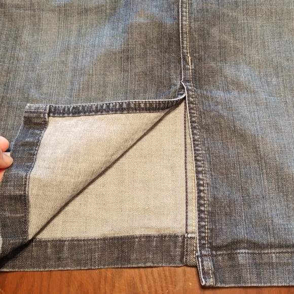 Fossil denim Jean skirt NWOT C113:5:318 size 6 - Picture 6 of 6